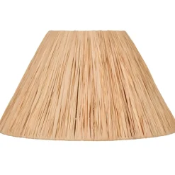 Fabrique de Styles Abat-jour*Abat-jour conique en raphia d30cm