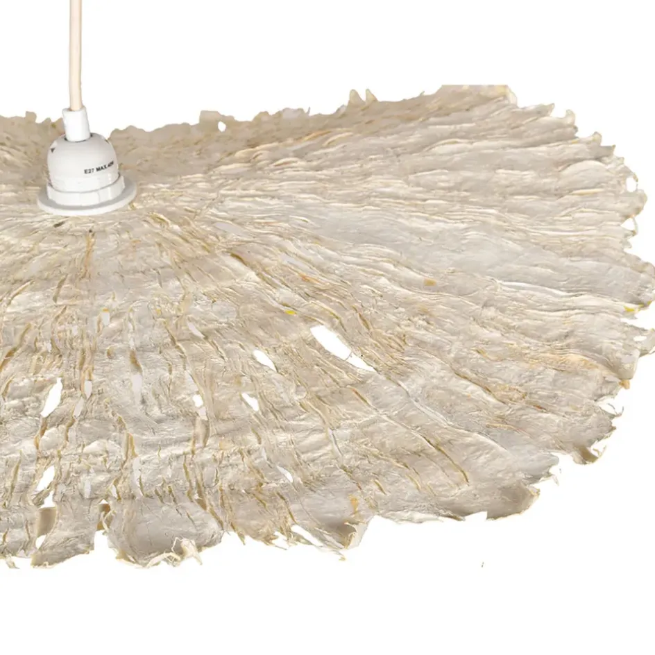 Fabrique de Styles Suspensions*Abat-jour pour suspension blanc non électrifié d60cm - Louisette