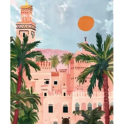 Fabrique de Styles Cadres Déco Et Affiches*Affiche village 30x40cm