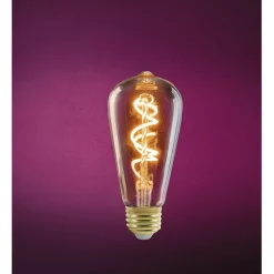 Fabrique de Styles Ampoules Et Cordons Électriques*Ampoule spirale poire e