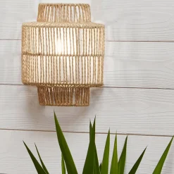 Fabrique de Styles Appliques*Applique en corde tressée h23cm - Cancun