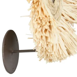 Fabrique de Styles Appliques*Applique non electrique en raphia d25cm - cuzco