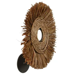 Fabrique de Styles Appliques*Applique non electrique en raphia d25cm - cuzco