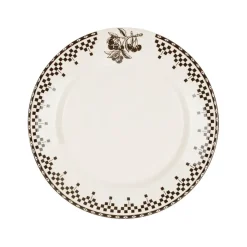 Fabrique de Styles Assiettes*Assiette à dessert en faïence d22.5cm - Damier