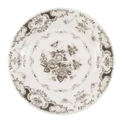 Fabrique de Styles Assiettes*Assiette à dessert en faïence d20cm - clothilde