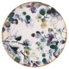 Fabrique de Styles Assiettes*Assiette à dessert en faïence blanc d22.5cm - Garden