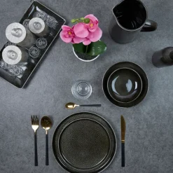 Fabrique de Styles Assiettes*Assiette à dessert en grès d20.5cm