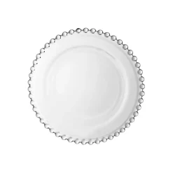 Fabrique de Styles Assiettes*Assiette à pain en verre d16cm - perloa