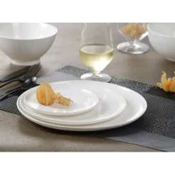 Fabrique de Styles Assiettes*Assiette calotte en porcelaine d21.5cm - selena