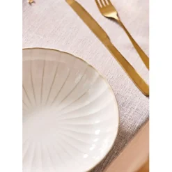 Fabrique de Styles Assiettes*Assiette creuse en céramique d20cm - Vlora