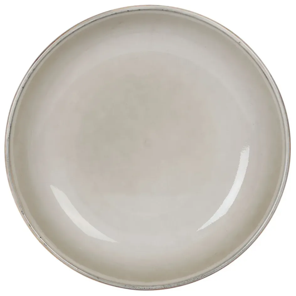 Fabrique de Styles Assiettes*Assiette creuse en grès d19cm - Nori