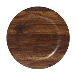 Fabrique de Styles Assiettes*Assiette décorative effet bois d33cm