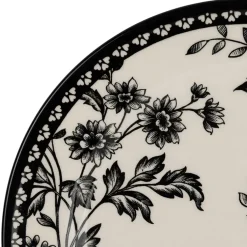 Fabrique de Styles Assiettes*Assiette de dessert en faïence noir d20cm - Lison