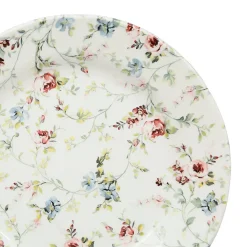 Fabrique de Styles Assiettes*Assiette dessert en faïence d21cm - fleurs champs