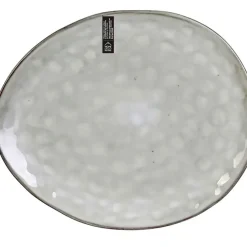 Fabrique de Styles Assiettes*Assiette galet en grès d27.5cm - au gres du temps