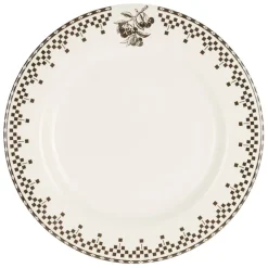 Fabrique de Styles Assiettes*Assiette plate en faïence d27cm - Damier