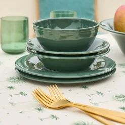 Fabrique de Styles Assiettes*Assiette plate en faïence d28.5cm - Constance