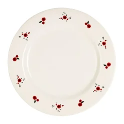 Fabrique de Styles Assiettes*Assiette plate en faience d27cm - Paquerette