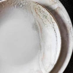 Fabrique de Styles Assiettes*Assiette plate en grès d27cm - mojave