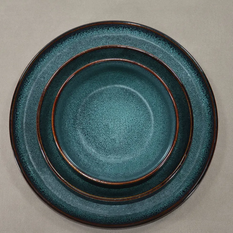 Fabrique de Styles Assiettes*Assiette plate en grès d27cm - Volga