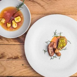 Fabrique de Styles Assiettes*Assiette plate en grès d27cm - Vesuvio