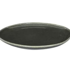 Fabrique de Styles Assiettes*Assiette plate en grès d27cm - Black forest