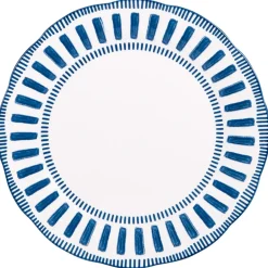Fabrique de Styles Assiettes*Assiette plate en porcelaine d27cm - Napoli