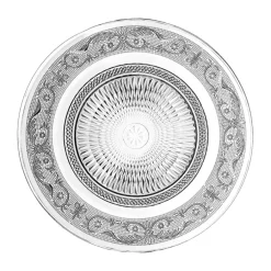 Fabrique de Styles Assiettes*Assiette plate en verre d25cm - classica