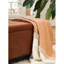 Fabrique de Styles Bancs Et Banquettes*Banc coffre en tissu - Tessia