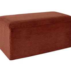 Fabrique de Styles Bancs Et Banquettes*Banc coffre pliable en tissu côtelé - Scarlett