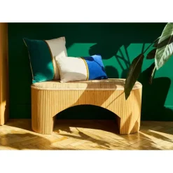 Fabrique de Styles Bancs Et Banquettes*Banc en rotin et bambou - Tamba