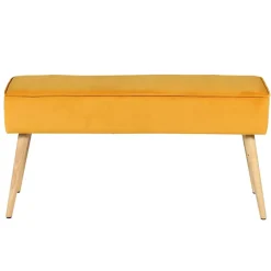 Fabrique de Styles Bancs Et Banquettes*Banc scandinave velours - Popy