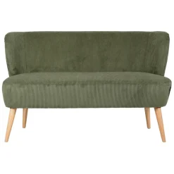 Fabrique de Styles Bancs Et Banquettes*Banquette 2 places en velours côtelé - Eleonor