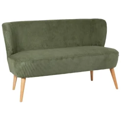 Fabrique de Styles Bancs Et Banquettes*Banquette 2 places en velours côtelé - Eleonor