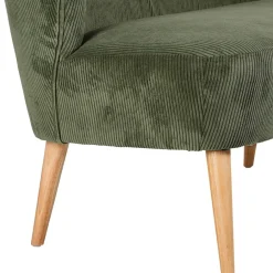 Fabrique de Styles Bancs Et Banquettes*Banquette 2 places en velours côtelé - Eleonor