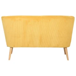 Fabrique de Styles Bancs Et Banquettes*Banquette 2 places en velours côtelé - Eleonor