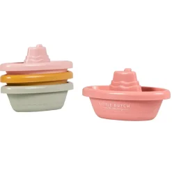 Enfant Fabrique de Styles Jouets*Bateaux de bain à empiler rose