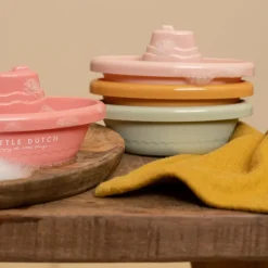 Enfant Fabrique de Styles Jouets*Bateaux de bain à empiler rose