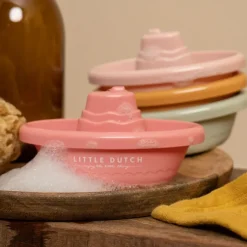 Enfant Fabrique de Styles Jouets*Bateaux de bain à empiler rose