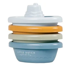 Enfant Fabrique de Styles Jouets*Bateaux de bain à empiler bleu