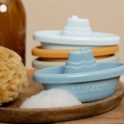 Enfant Fabrique de Styles Jouets*Bateaux de bain à empiler bleu