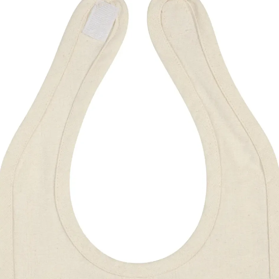 Enfant Fabrique de Styles Accessoires Repas*Bavoir en coton écru et rouge - Famille