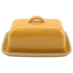 Fabrique de Styles Accessoires De Table*Beurrier en grès - Jade