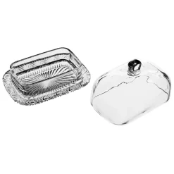 Fabrique de Styles Accessoires De Table*Beurrier en verre - nymphea