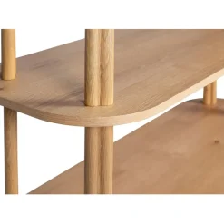 Fabrique de Styles Bibliothèques Et Étagères*Bibliothèque siro en chêne 110x40xh170cm