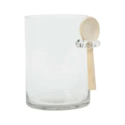 Fabrique de Styles Pots Et Bocaux*Bocal avec cuillere et couvercle de chez gaston 80cl