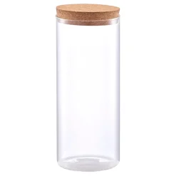 Fabrique de Styles Pots Et Bocaux*Bocal verre avec couvercle en liege 1.4l