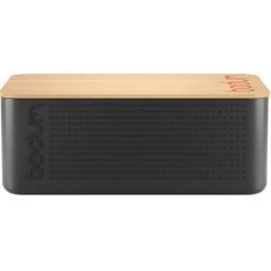 Fabrique de Styles Boîtes*Boite à pain avec couvercle en bambou - Bistro