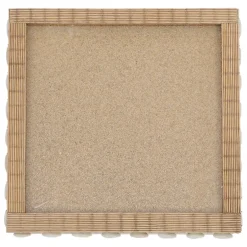 Fabrique de Styles Boîtes*Boite à thé 9 compartiments sable et coquillages - sand