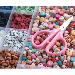 Fabrique de Styles Loisirs Créatifs*Boite de 16 couleurs nature de perles heishi 6 mm et accessoires